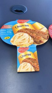 Sabor churros é uma das opções da iguaria