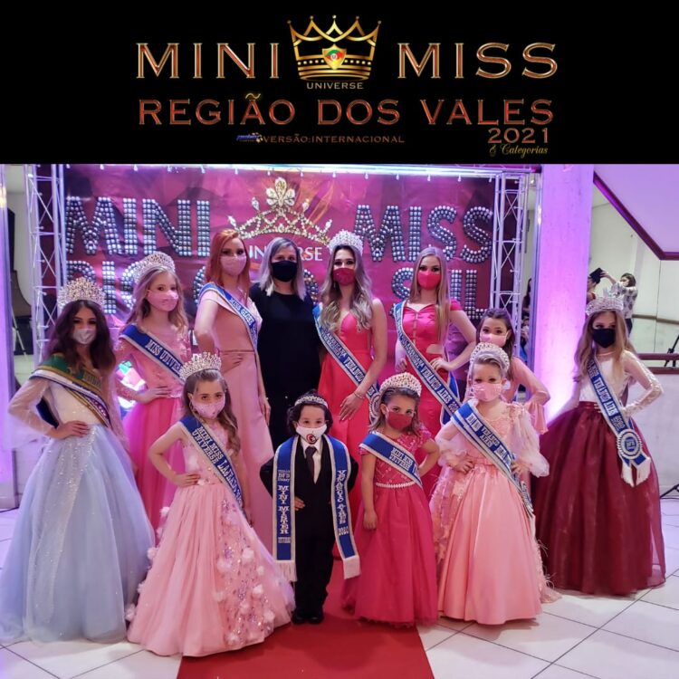 Mini Miss Universe Região dos Vales seleciona candidatas para sua segunda edição!