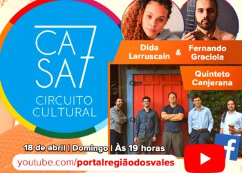 Domingo tem live do projeto Casa 7 Circuito Cultural
