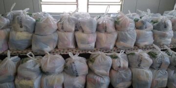 Educação investe 127 mil reais em kits de alimentos para famílias