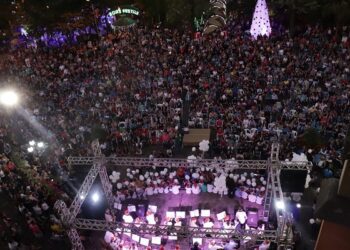Oito mil pessoas recepcionam Papai Noel em Venâncio Aires
