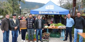 Feira de Produtores Orgânicos de Marques de Souza é inaugurada