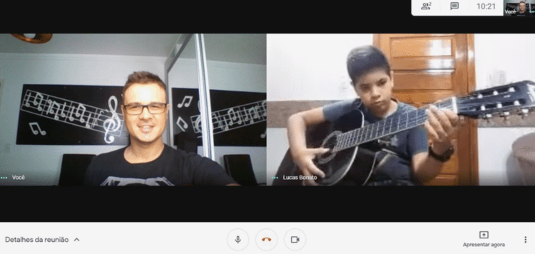 Projetos de música ganham continuidade através de ensino remoto