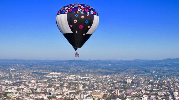 Passeios de balão são atração confirmada na Expovale 2018