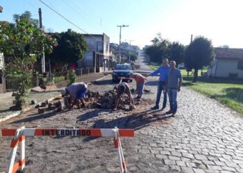 Calçamentos recebem melhorias nos perímetros urbano e rural