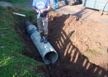 Prefeitura avança na troca de canalização em Taquari