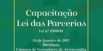 Administração Municipal realizará capacitação sobre a Lei das Parcerias