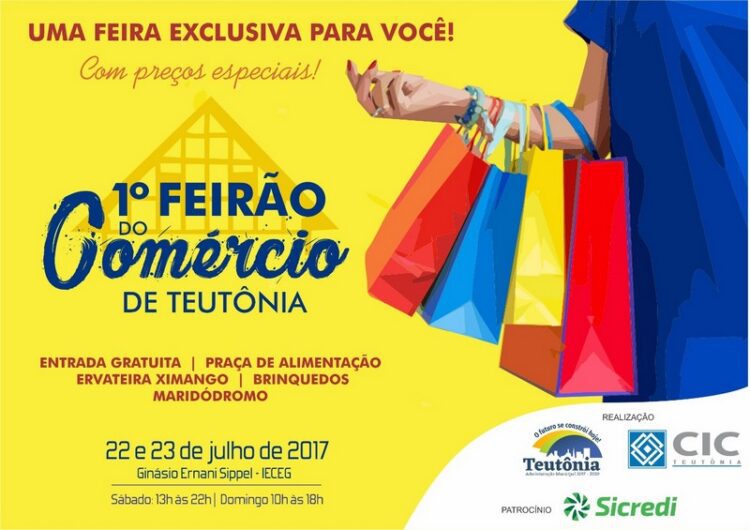 Teutônia realiza 1º Feirão do Comércio no próximo fim de semana
