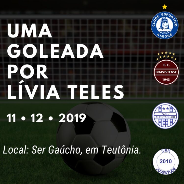 Uma goleada pela recuperação de Lívia Teles