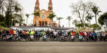 Cicloturismo movimentou Encantado