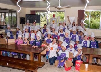 Projeto Criança na Cozinha ocorre na SLAN