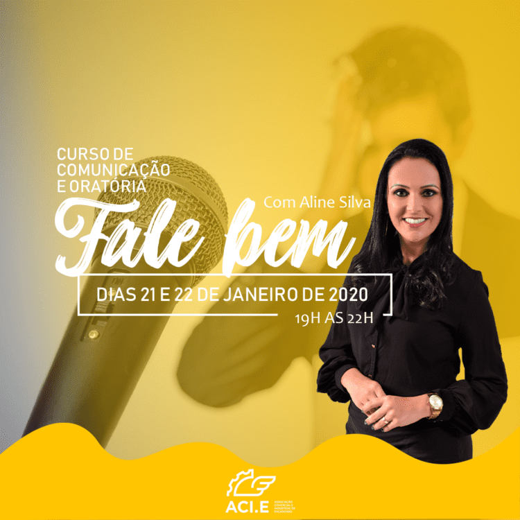 Curso Falar bem ocorre neste mês na ACIE