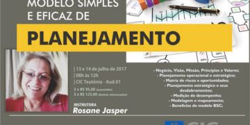 CIC Teutônia oferece curso de planejamento