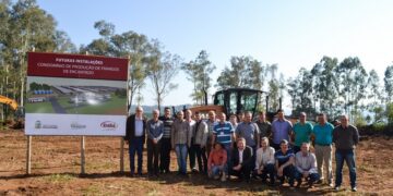 Encantado inicia terraplenagem em área de Condomínio Avícola da Dália
