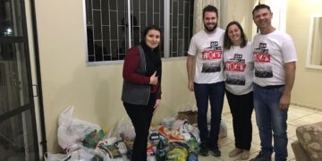 AMAM recebe alimentos do Dia Mundial do Rock