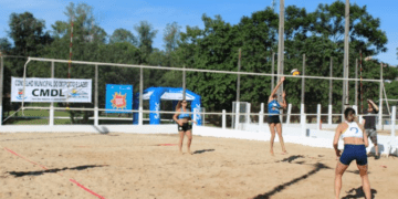 Manhãs de janeiro com atividades esportivas na Área de Lazer Pérola do Vale