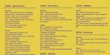 Venâncio respira literatura pelos próximos dias
