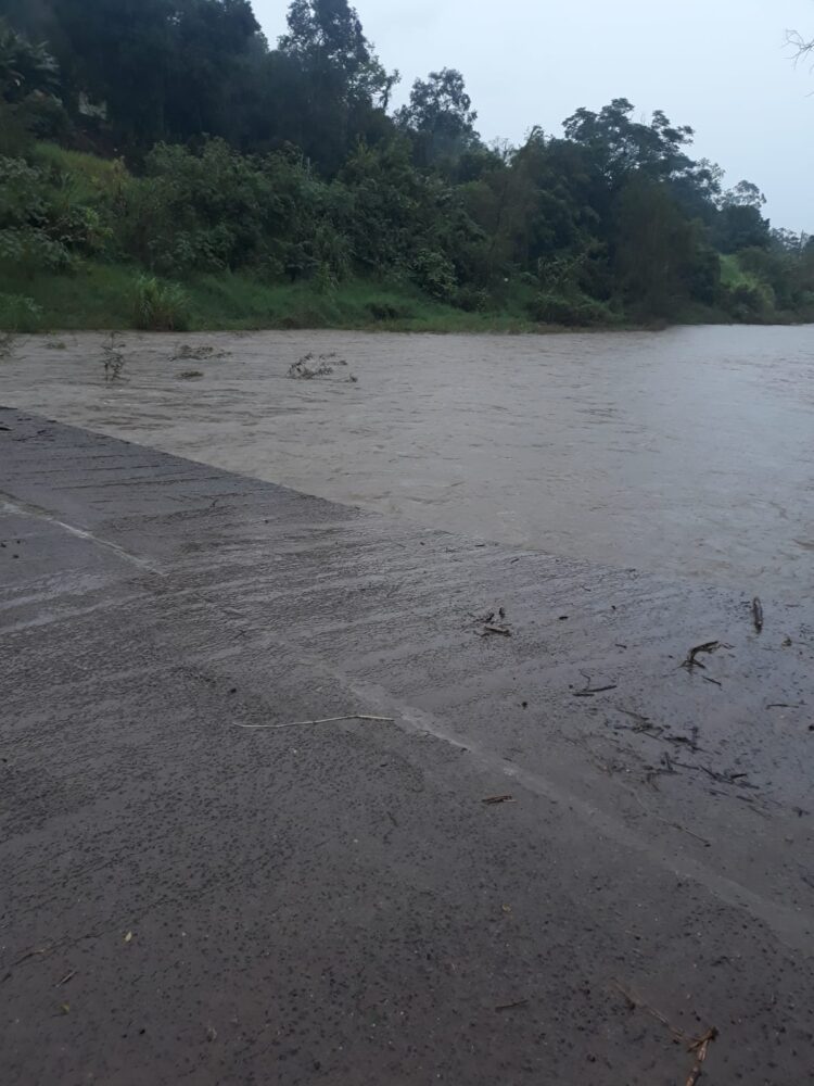 Alerta de enchente do Arroio Forquetinha e Arroio Alegre