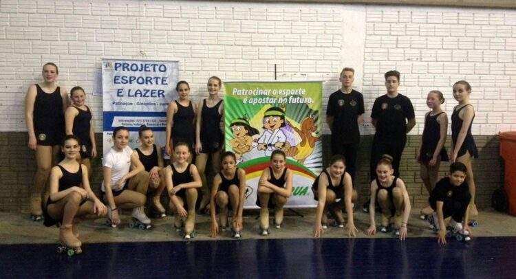 Grupo de patinação participa de festival em Lajeado