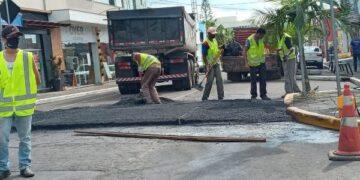 Município instala 10 redutores de velocidade no Centro e Bairros