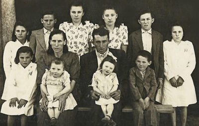 Familia de Severino Manini (Foto Arquivo)
