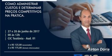 CIC Teutônia oferece treinamento sobre formação de preços
