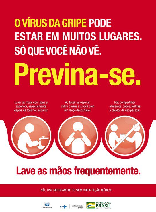 Campanha Influenza inicia em abril
