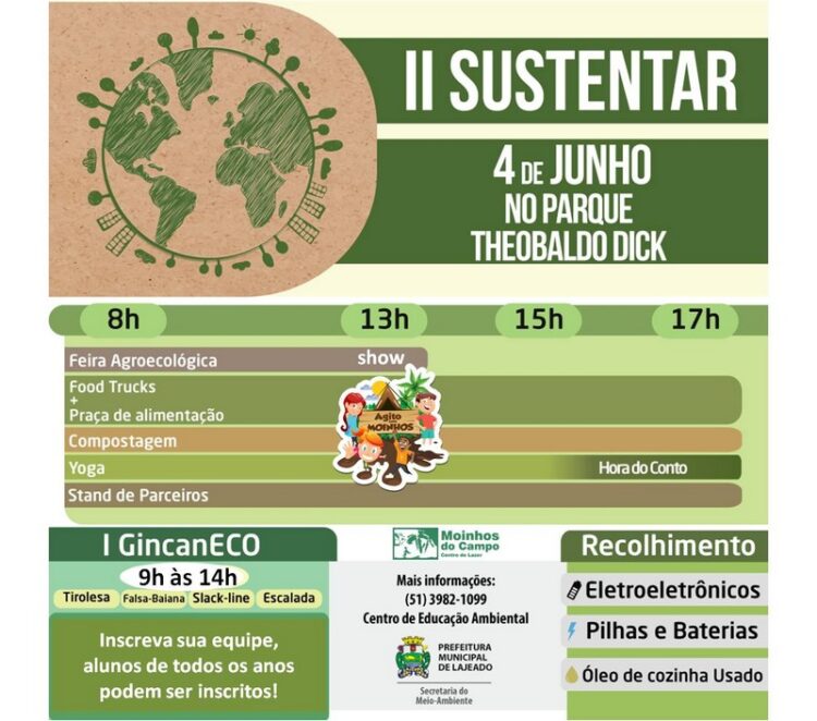 2º Sustentar celebra o meio ambiente neste domingo