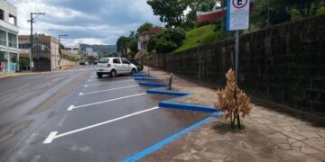 Estacionamento rotativo está temporariamente suspenso em Encantado