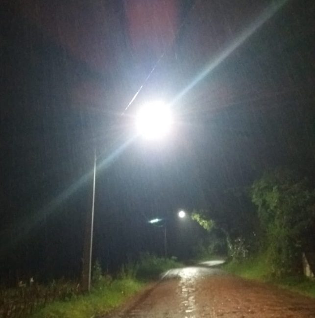 Lâmpadas em LED começam a funcionar em Forquetinha