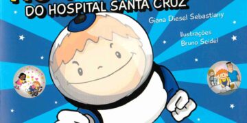 Hospital Santa Cruz lança sexto livro com as aventuras do Lino