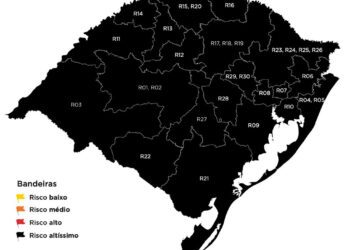 Bandeira preta será mantida no Rio Grande do Sul