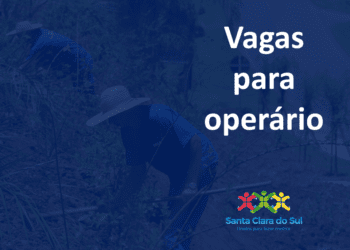 Governo municipal seleciona operários