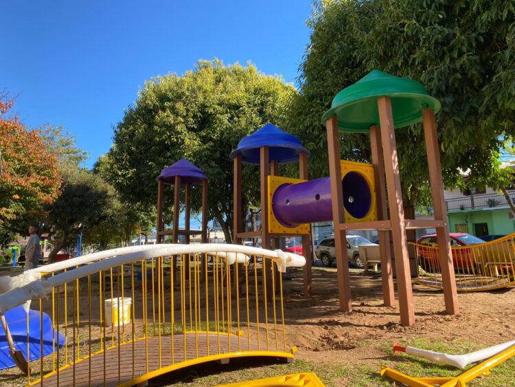 Crianças arvorezinhenses receberão novo parquinho