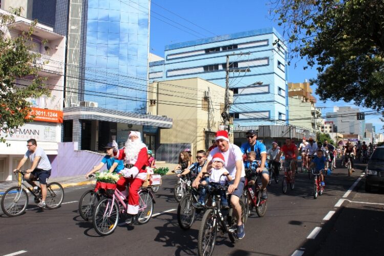 Pedalando com o Noel ocorre no dia 08 de dezembro