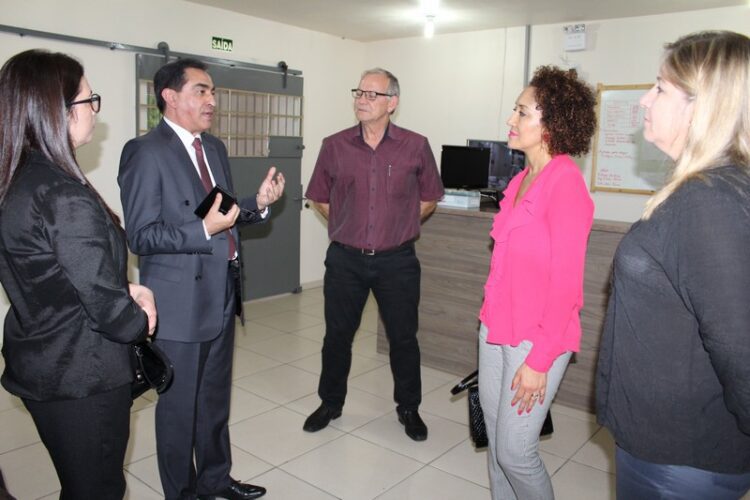 Vice-Presidente do CRCRS conhece Presídio Feminino de Lajeado