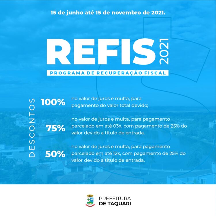 A partir do dia 15, contribuintes ganham desconto na quitação de débitos atrasados