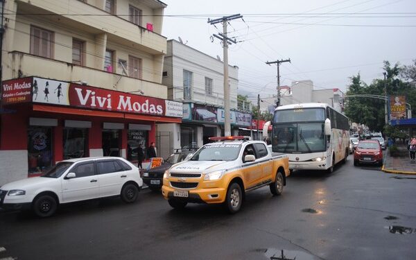 Simulação do trajeto do Revezamento da Tocha Olímpica foi realizado nesta quarta-feira