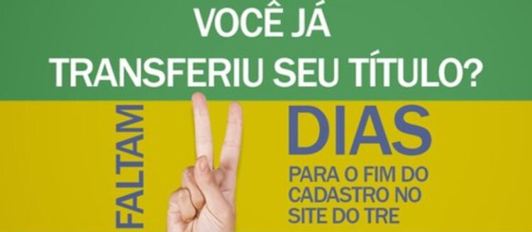 Prazo para regularização de título de eleitor termina nesta quarta (6)