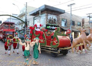 Nesta sexta-feira tem Parada de Natal na Rua Júlio de Castilhos