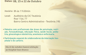 Gratuito, curso de gestantes do Hospital Ouro Branco ocorre em outubro