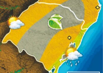 Previsão de temperaturas baixas e geada para esta semana no RS