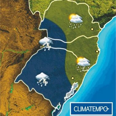 Nuvens carregadas chegam ao Estado a partir de quinta-feira