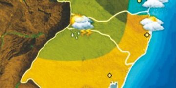 Nova frente fria chega ao RS nesta terça-feira com mais chuva