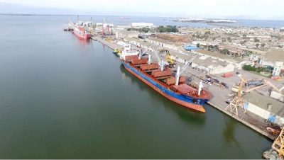 Complexo portuário registra crescimento entre janeiro e outubro de 2016 e também comemora os 101 anos do Porto Novo - Foto: Divulgação Ascom Suprg)