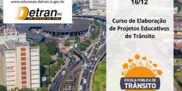 Curso gratuito de elaboração de projetos educativos de trânsito tem inscrições abertas