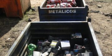 Detran recicla 24 toneladas de sucata no depósito de Cruzeiro do Sul
