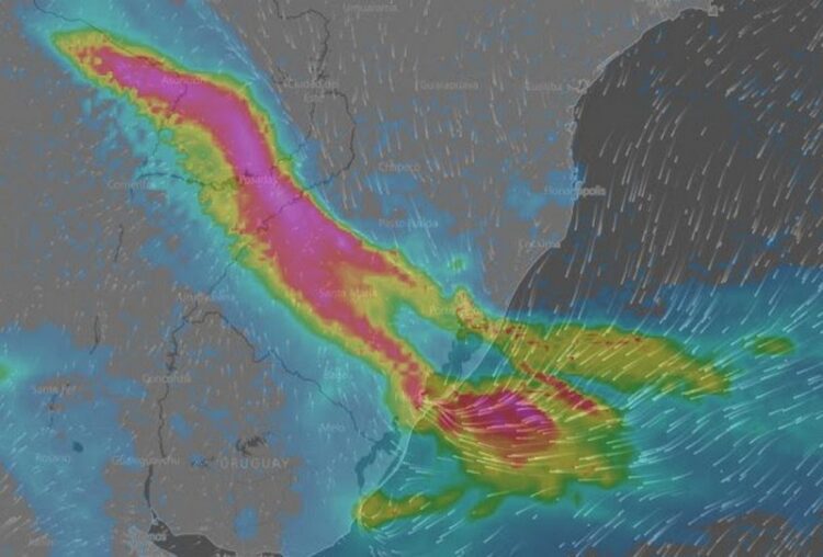 Defesa Civil alerta para riscos meteorológicos nesta quinta-feira