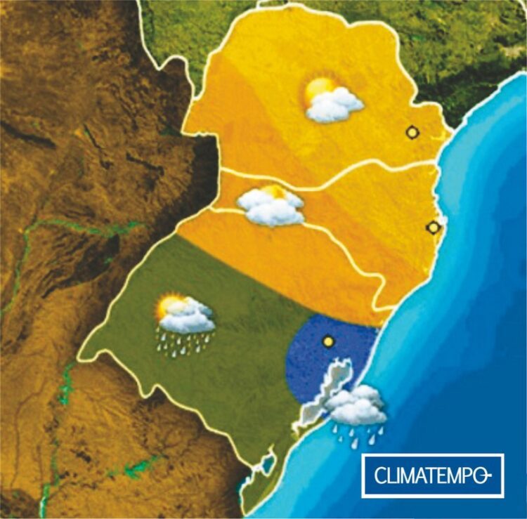Previsão para semana de tempo firme e pouca chuva no estado
