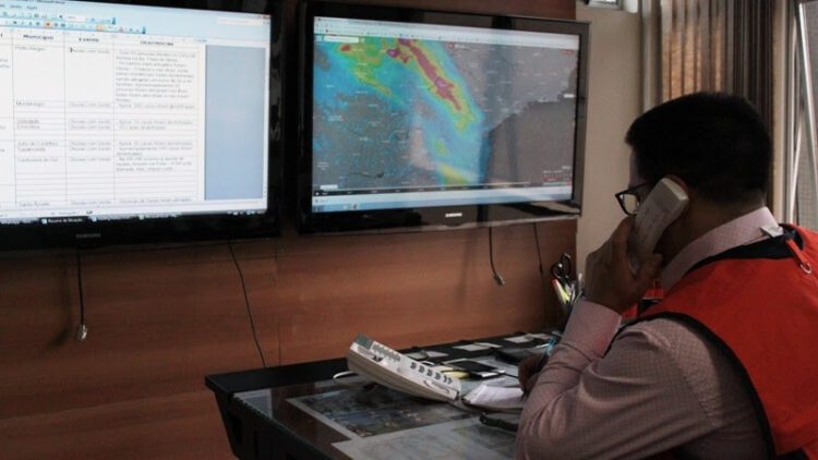 Defesa Civil alerta para tempestades em todo o estado